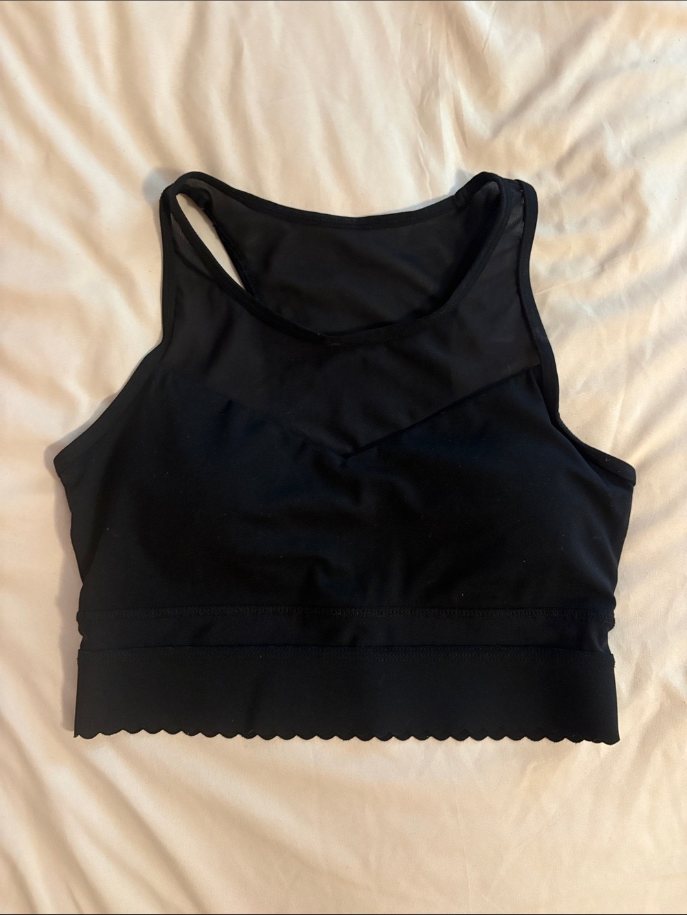 Women’s Zyia Active Scalloped Sports Bra
